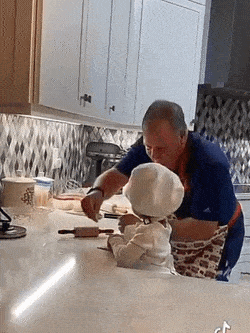 Little chef in funny gifs