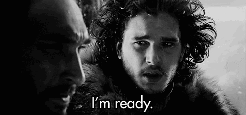 Jon Snow: Pripravljen sem.