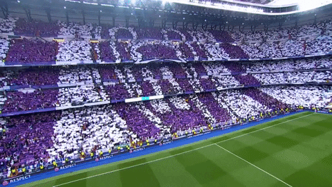 Santiago Bernabeu GIF by Real Madrid - Find & Share on GIPHY