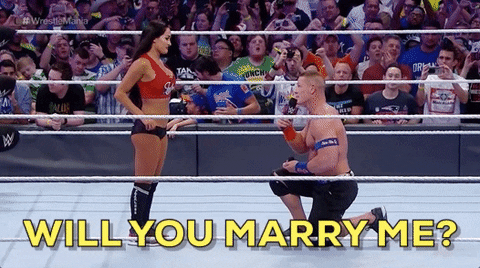 Propose Will You Marry Me GIF by WWE - Find & Share on GIPHY