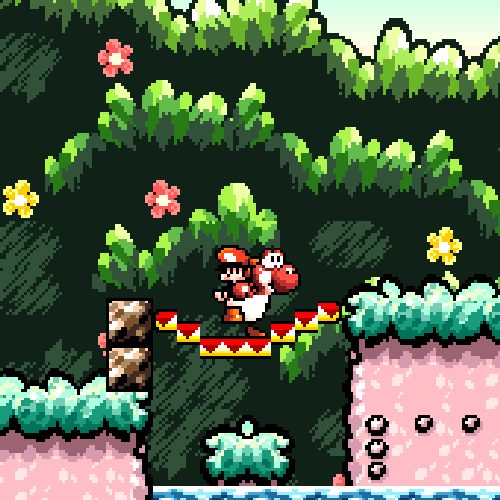 Yoshi'S Island Nintendo GIF Find & Share on GIPHY