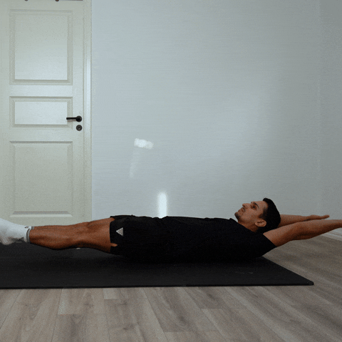 Hollow Body till Support L-sit demonstration