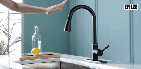 Smart Touch Kitchen Faucet with Sensor Technology
