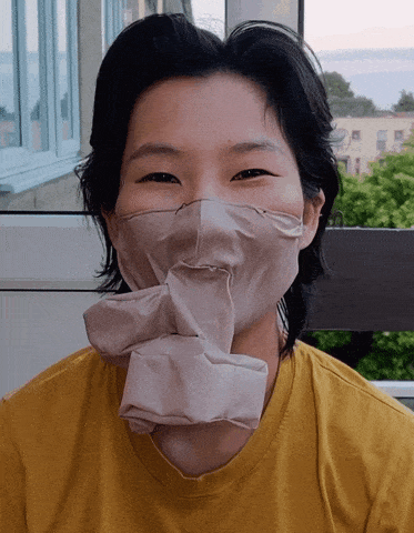inflatable face mask prototype