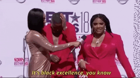 Red Carpet Its Black Excellence You Know GIF by BET Awards
