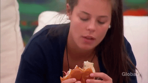Fast Food Eating GIF by Big Brother Canada - Find & Share on GIPHY