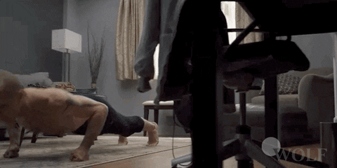 Push Up Dick Wolf GIF by Wolf Entertainment