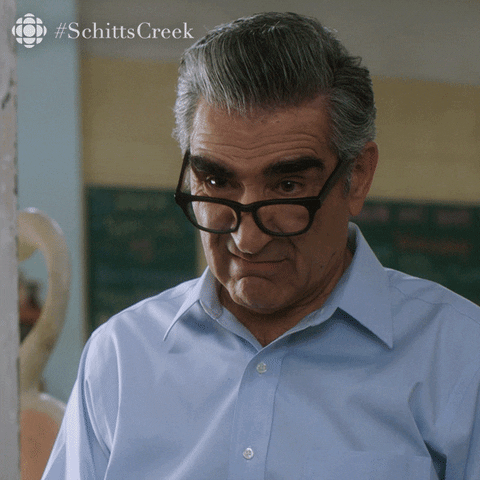 schitts creek do not want gif by cbc - find & share on giphy