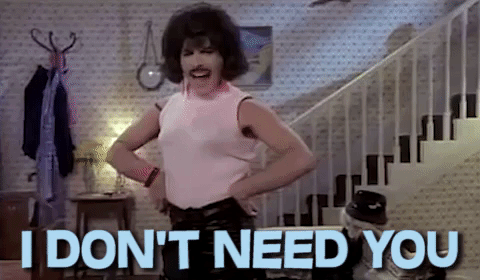 I Dont Need You Freddie Mercury GIF - Find & Share on GIPHY