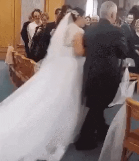 No more kids at wedding in funny gifs