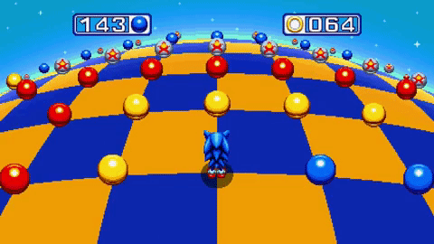 blue spheres sonic 3