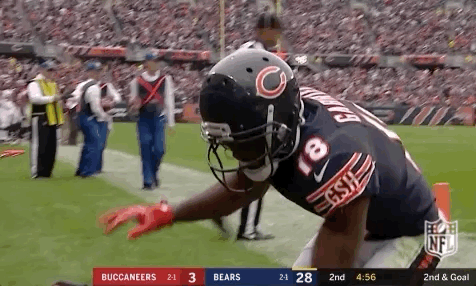 Image result for taylor gabriel bears animated gif