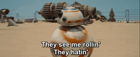 star wars the force awakens haters rolling bb8