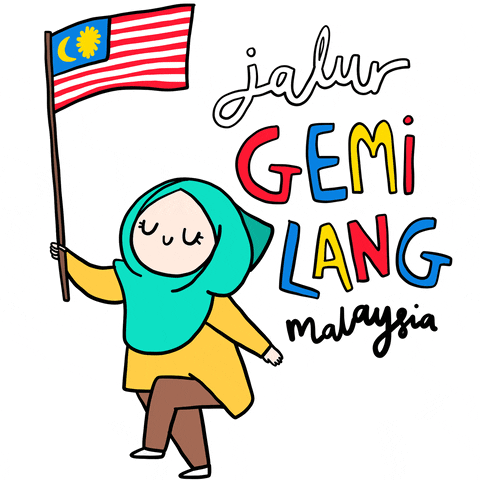 Independence Day Malaysia GIF by ifalukis - Find & Share on GIPHY