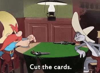 Cut the card in funny gifs