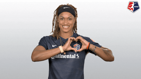 North Carolina Courage Wink GIF by National Women's Soccer League