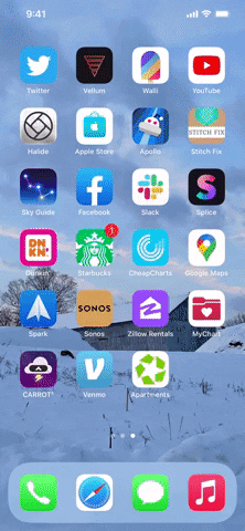 how to get an app on my home screen