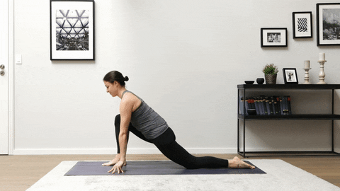 Stretches of hip flexor GIFs - Get the best GIF on GIPHY