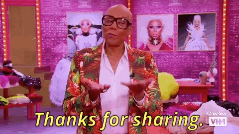 Episode 11 Thank You For Sharing GIF by RuPaul's Drag Race - Find & Share on GIPHY