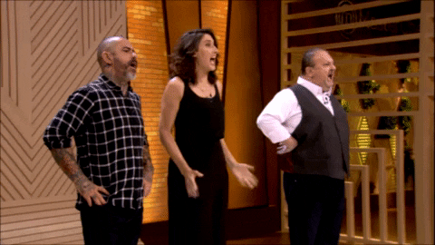 Grito Jurados GIF by MasterChef Brasil