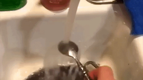 Everytime i wash a spoon