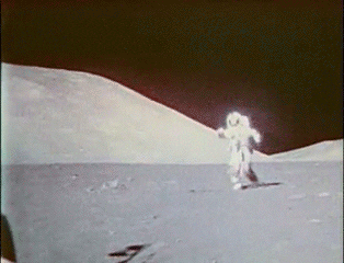 Moon Walk Space GIF by US National Archives - Find & Share on GIPHY