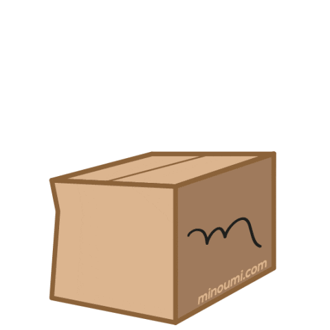 Gif of cartoon cat popping out of a box