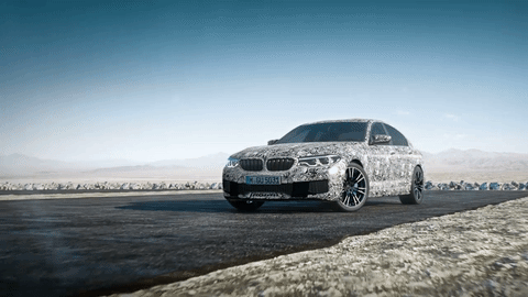 2018 BMW M5 with 2WD & 4WD Sport Mode