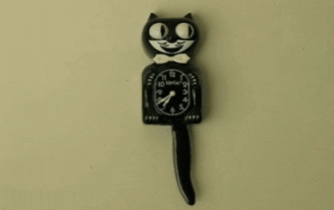 Cat Clock GIF - Find & Share on GIPHY