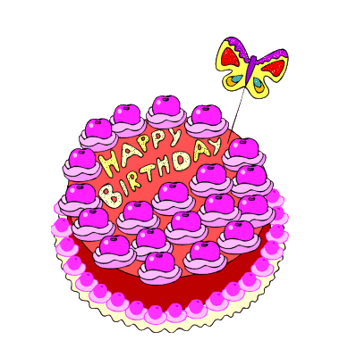 birthday birthday cake STICKER