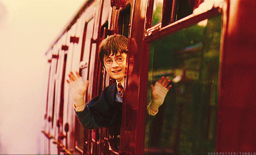 Image result for harry potter waving gif