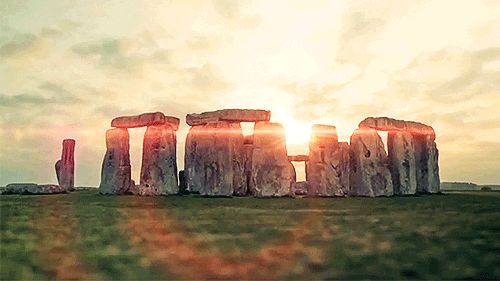 Stonehenge sredi dneva