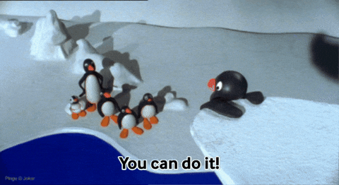 Pingu you can do it