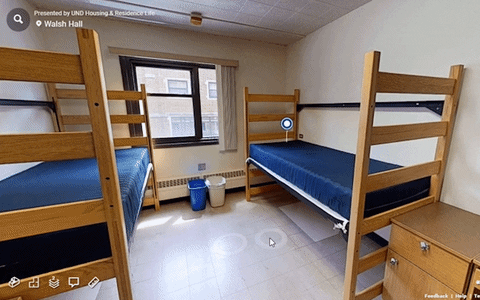 walsh hall suite bedroom tour