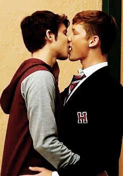 Gay Kiss GIF