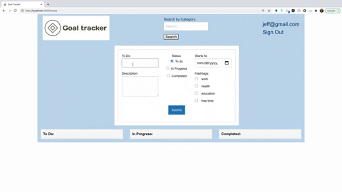 GitHub - jkoren/goal-tracker: A React/JavaScript Ruby/Rails project ...