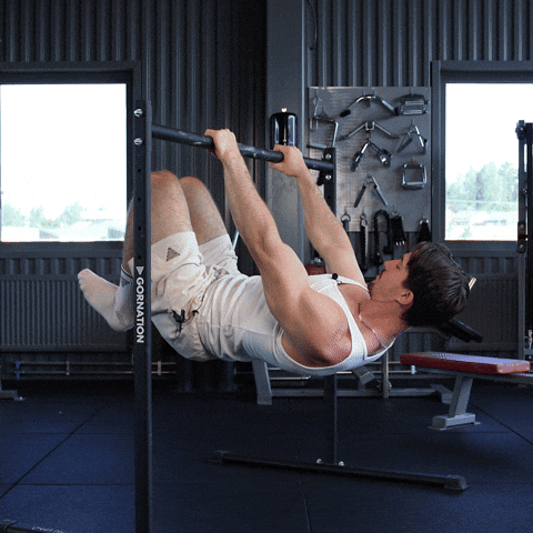 Advanced Tuck Front Lever demonstration
