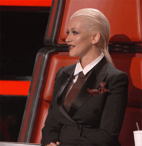 Christina Aguilera Television GIF by The Voice Find & Share on GIPHY