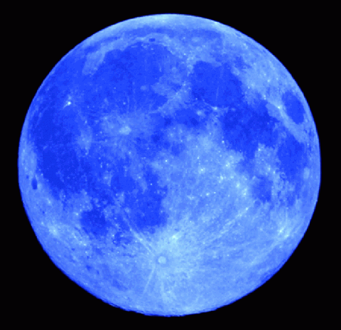 A full blue moon 