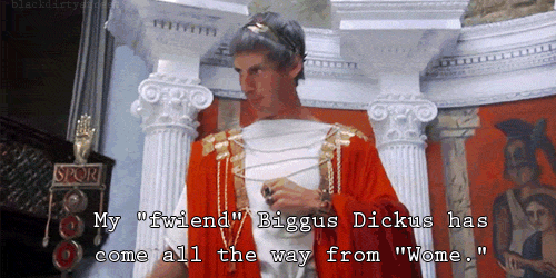 Monty Python Biggus Dickus Find And Share On Giphy