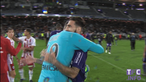 Happy Ligue 1 GIF by Toulouse Football Club