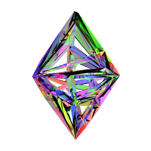 Diamond Morphing Sticker by Vince Mckelvie for iOS & Android | GIPHY