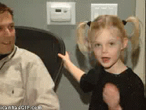 Little girls are funny (gifs)