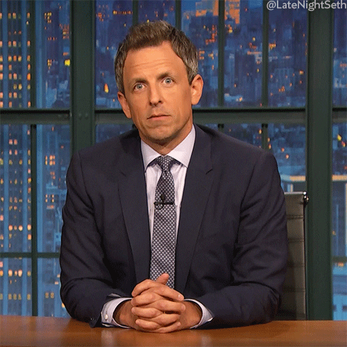 Seth Meyers No GIF by Late Night with Seth Meyers - Find & Share on GIPHY