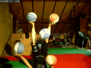Resultado de imagen de basic exercises gif juggling
