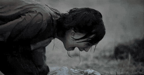 movies crying catching fire katniss rare