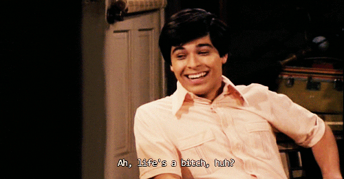 Image result for that 70s show gif fez