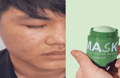 Mirnala Mask Green tea mask ماسك الوجه بخلاصة الشاي الأخضر