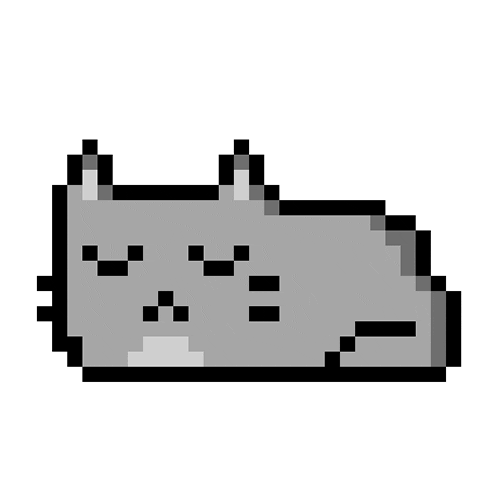 Výsledek obrázku pro sleeping black and white gif