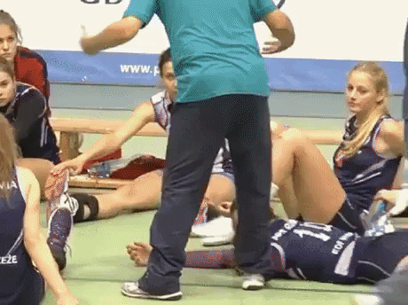 A cameraman never miss such shots in funny gifs